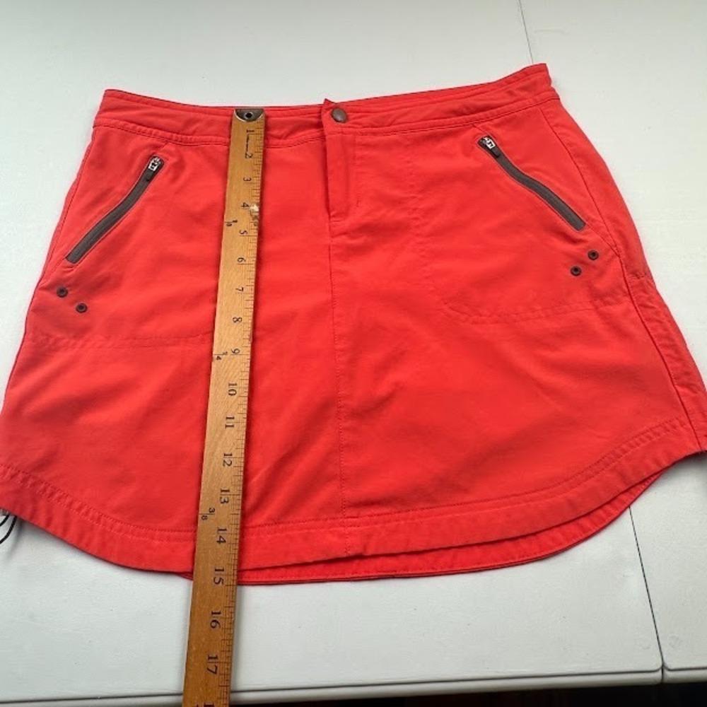 Title Nine Rogue Skort Womens 4 Coral Skirt Lightweight Nature Hiking Outdoor - Picture 10 of 11